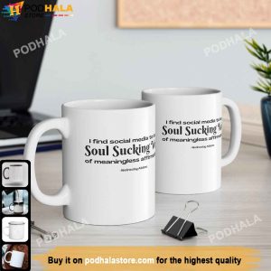 Soul Sucking Void Wednesday Addams Mug The Addams Family Coffee Mug 2