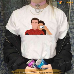 Spider-Man Tom Holland And Zendaya Mj Unisex T-Shirt