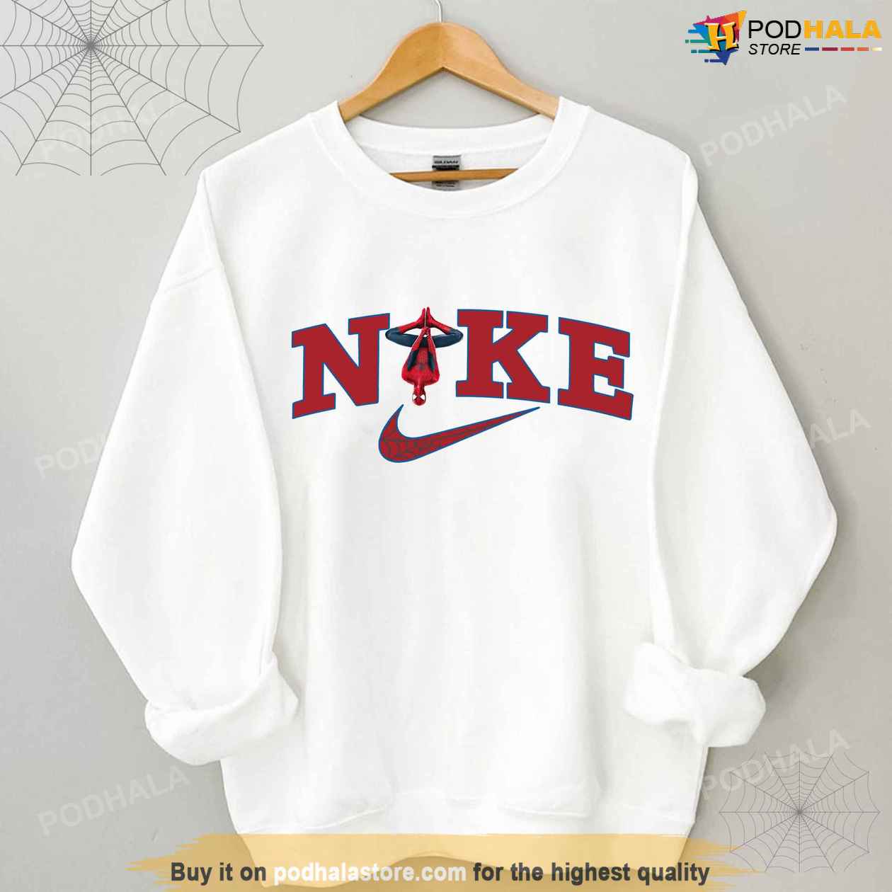 shuttle Decoderen Ontvangst Spiderman Nike Sweatshirt Peter Parker Marvel Unisex White Sweatshirt -  Bring Your Ideas, Thoughts And Imaginations Into Reality Today