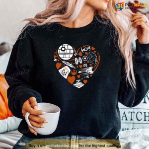 Star War Valentine Disney Hearts Sweatshirt, Valentines Day For Girlfriend