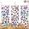 Sweet Kiss Love Hugs Cute Candy Heart Valentines Tumbler
