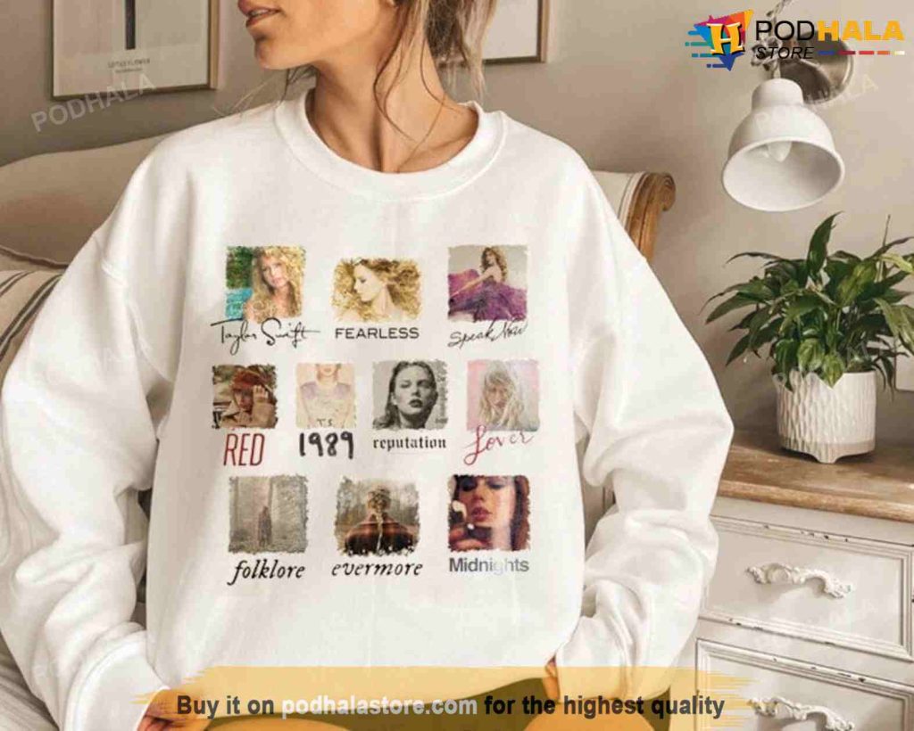 Taylor All Album Midnights Sweatshirt
