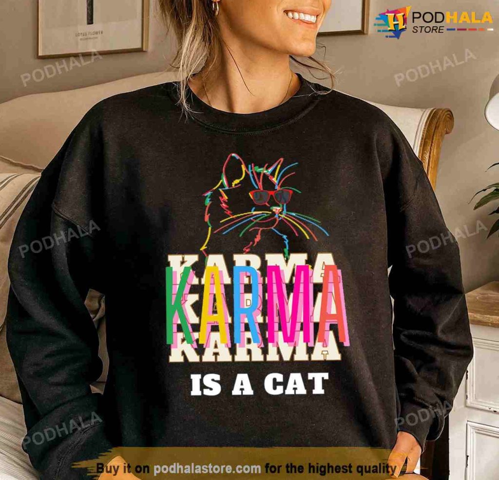 Taylor Kama Is A Cat T-Shirt, The Eras Tour Shirt, Taylor Swift Gifts