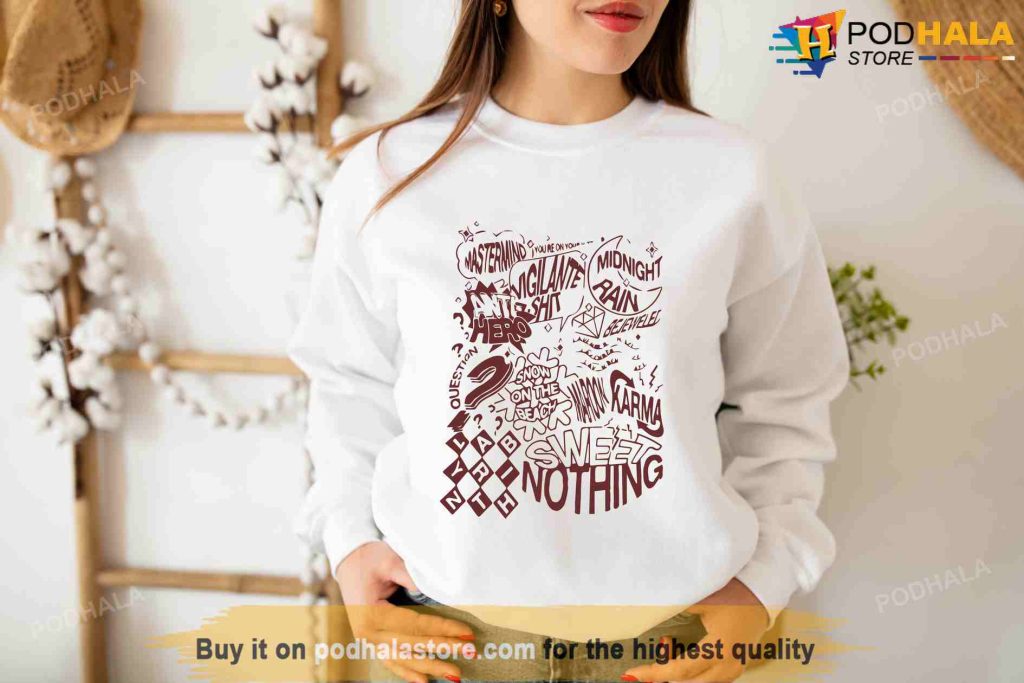 Taylor Meet Me At Midnight Sweatshirt, Taylor Swift Era Sweatshirt