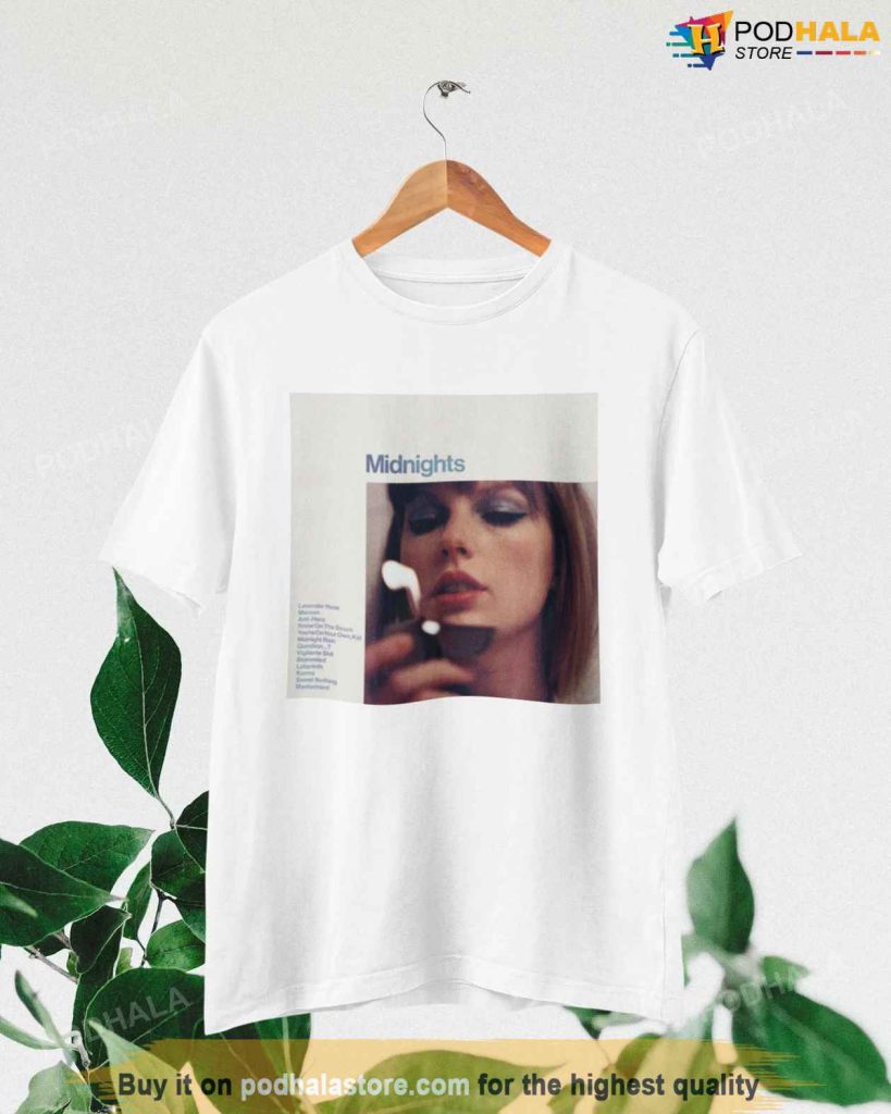 Taylor Swift Merch, Midnights T-shirt, Gifts For Taylor Swift Fans