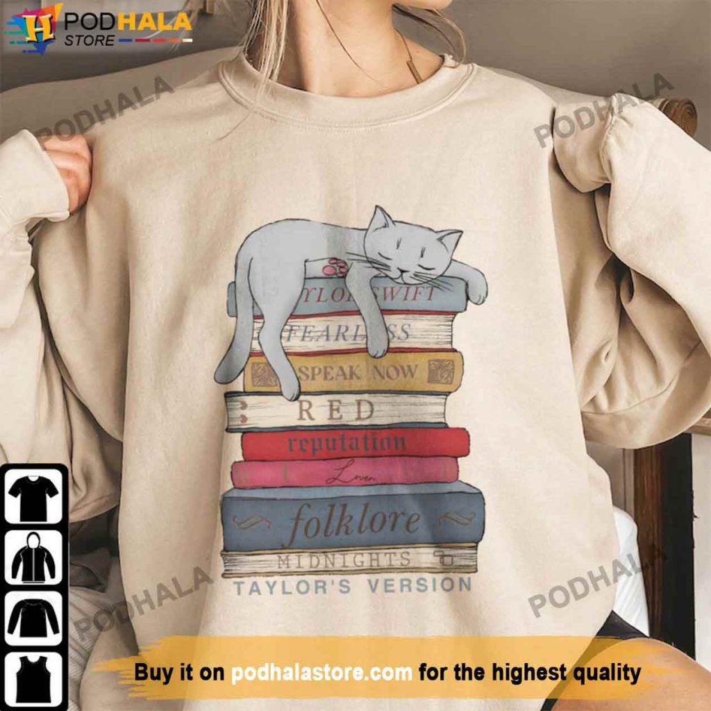 Taylor Swift Sweatshirt, Albums As Books, Taylors Version Shirt