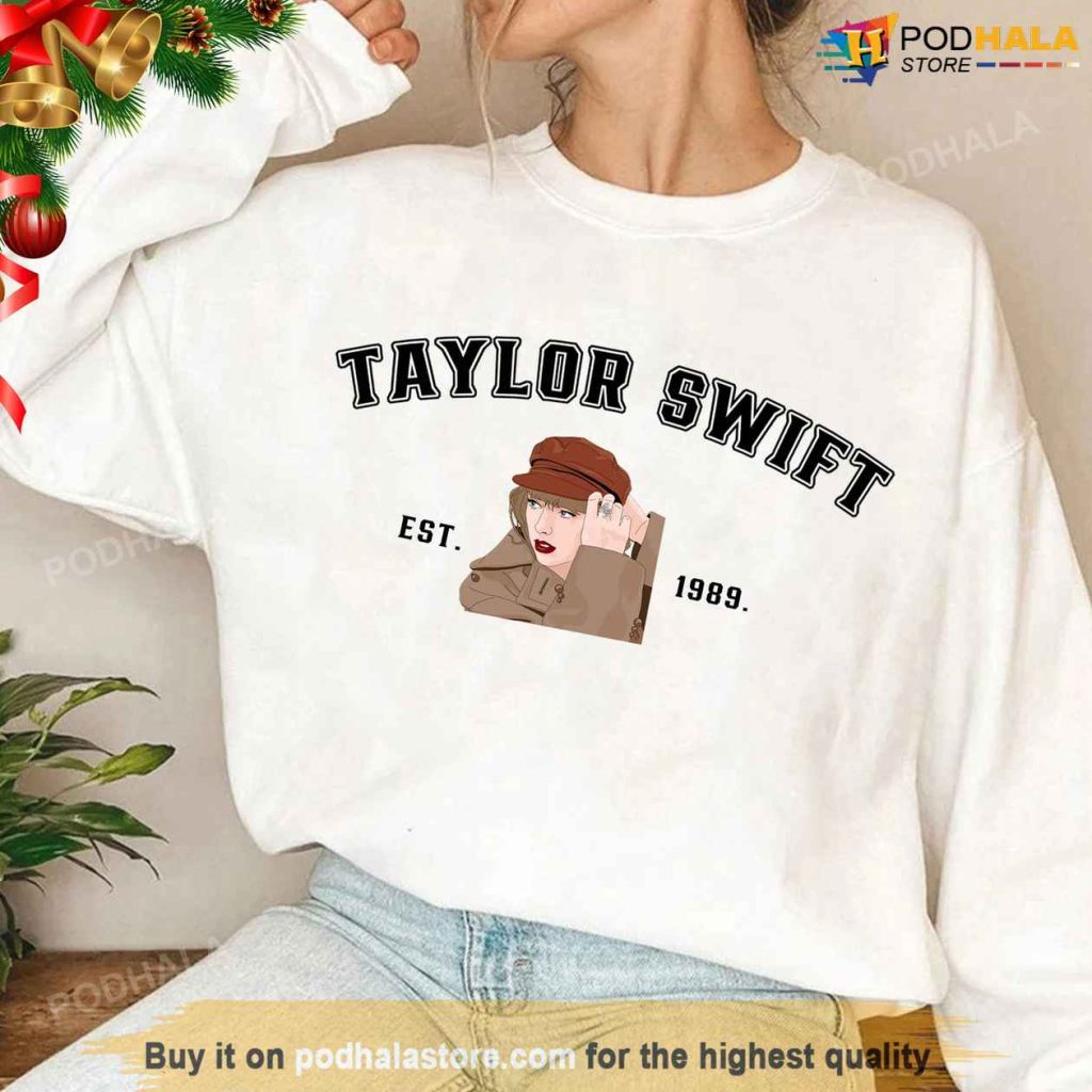 Taylor Swift Sweatshirt, Taylor Swift 1989 Shirt, Taylor Swift Themed Gifts