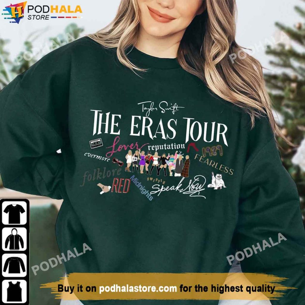 Taylor Swift Sweatshirt The Eras Tour, Taylor Swift Gifts For Fans
