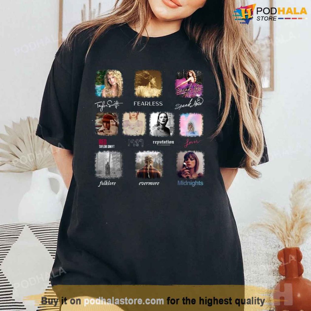 Taylor The Eras Tour Shirt, Taylor New Album Midnight, Taylor Swift Gifts