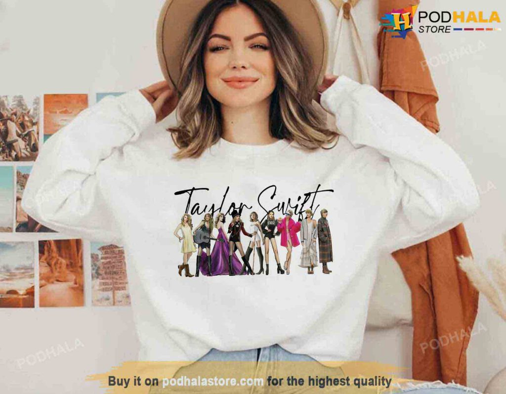 Taylor The Eras Tour Sweatshirt, Taylor Swift Hoodie, Taylor Swift Gifts
