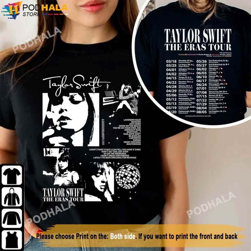 Taylor The Eras Tour Taylor Swift TShirt, Sweatshirt, Taylor Swift Gifts
