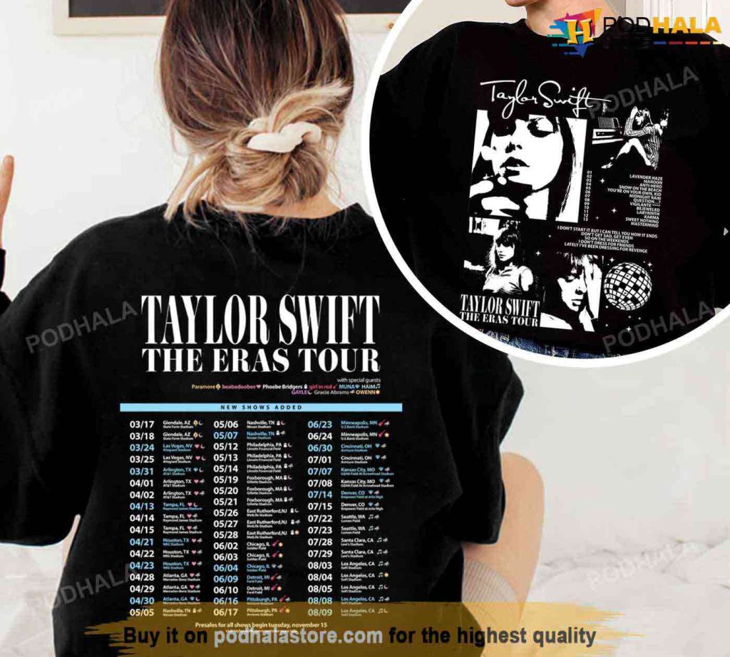Taylor The Eras Tour 2023, Taylor New Album, Taylor Swift Eras Sweatshirt