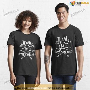 Team No Valentine, Funny Anti Valentines Day Shirt