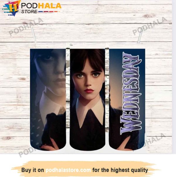The Addams Family, Netflix Wednesday Addams Tumbler, Addams Family Gifts