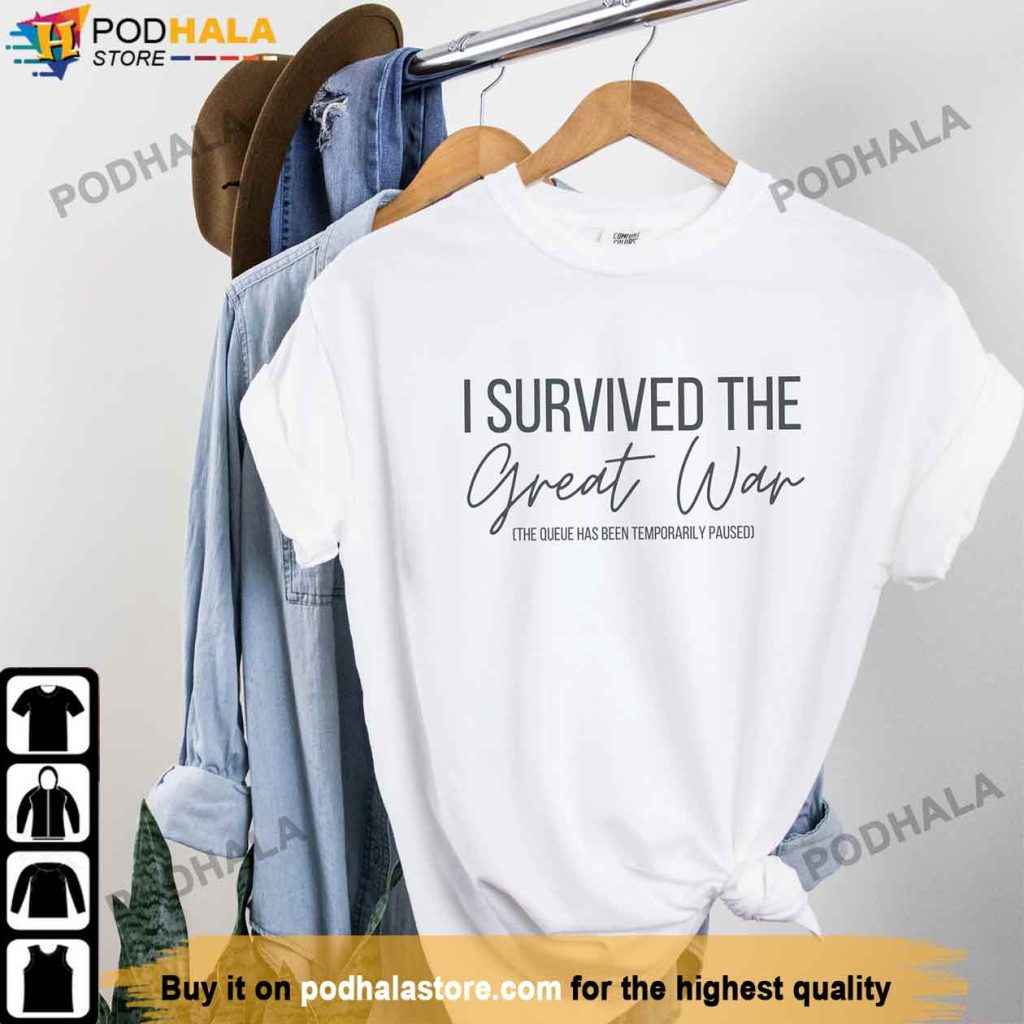 The Eras Tour I Survived The Great War Taylor Swift TShirt, Gifts For Taylor Swift Fans