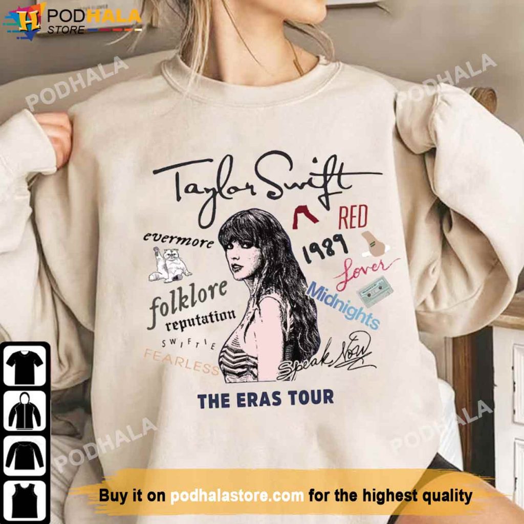 The Eras Tour Shirt, Taylor Swift Sweatshirt, Taylor Swift Gifts