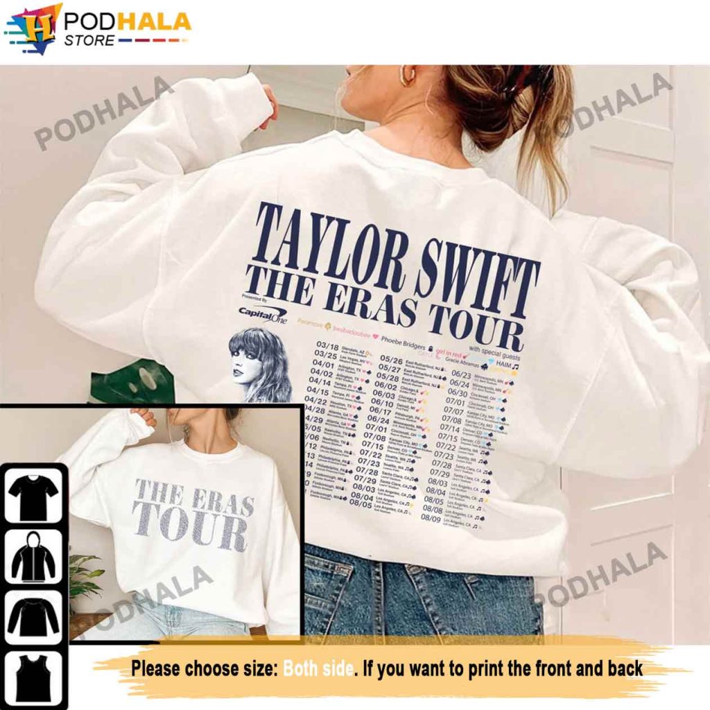 The Eras Tour Taylor Swift Sweatshirt, Taylor Swift Gifts For Swiftie