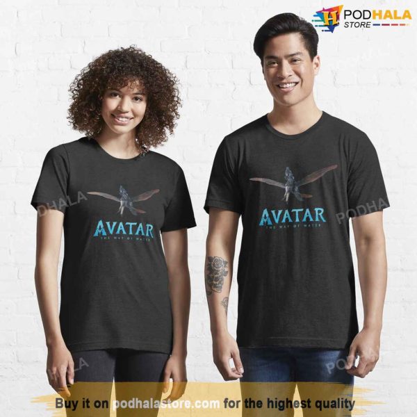 The Way Of Water Avatar 2 Essential T-Shirt, Avatar Gifts For Family