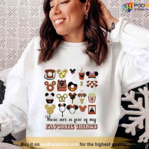 These Are A Few Of My Favorite Things Disney Valentines Day Sweatshirt