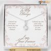 To My Always Love Your Forever Necklace, Romantic Valentines Gifts For Her