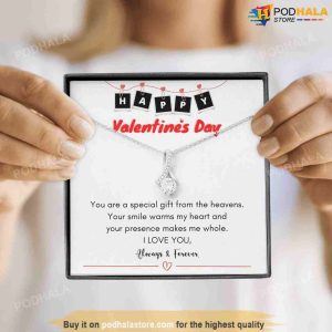 To My Beautiful Amazing Wife Necklace Best Valentine Gift For Wife 2