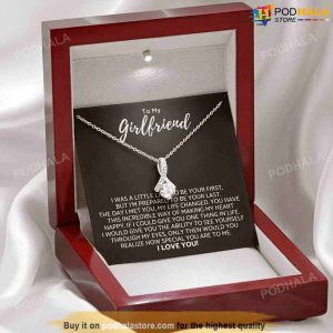 To My Girlfriend Necklace Valentines Day Gift For Girlfriend 2