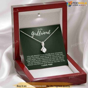 To My Girlfriend Necklace Valentines Day Gift For New Girlfriend 2