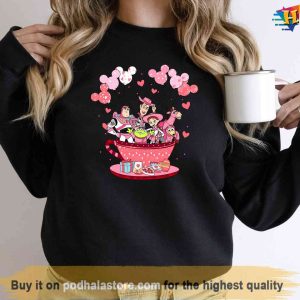 Toy Story Valentine Sweatshirt Valentine Couple Disney Tshirt