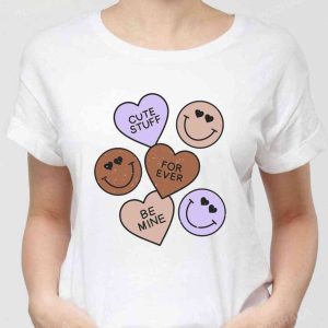 Valentine's Day Candy Hearts Unisex Sweatshirt Unisex T shirt 2