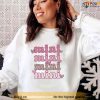 Valentine’s Day Mini Pink Leopard Unisex Sweatshirt Unisex T-Shirt