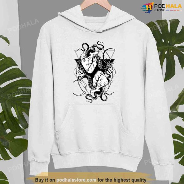 Valentine’s Day The Macabre Tentacle Hearts Unisex Sweatshirt
