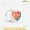 Vintage Heart Valentines Mug Best Valentines Day Gifts Coffee Lovers