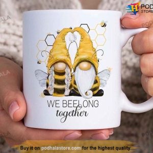 We Beelong Together Bee Gonks Card Valentines Day Mug