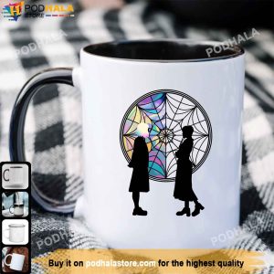 Wednesday Addams Mug, Wednesday Addams Accent Mug, The Addams Family Gifts