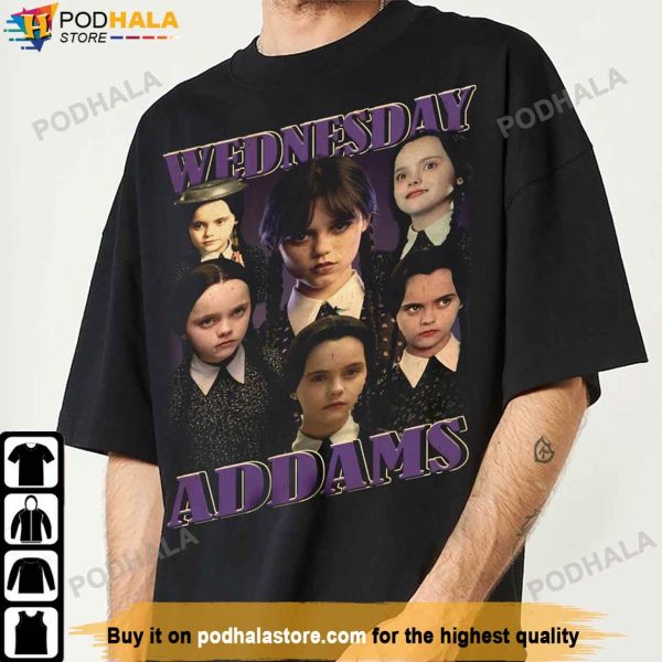 Wednesday Addams Shirt, The Addams Family T-shirt, Trending Gifts