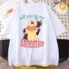 Will You Be My Llamentine For Valentines Day Unisex T-Shirt