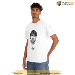 World Cup 2022 Lionel Messi Illustration Pattern Tee Lionel Messi TShirt