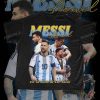 World Cup 2022 Lionel Messi Vintage Bootleg 90s Inspired Shirt