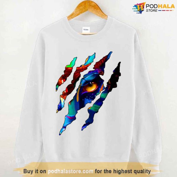 World Of Pandora Avatar Neytiri And Claw Scratches Unisex Sweatshirt, Avatar Gifts