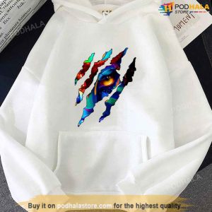 World Of Pandora Avatar Neytiri And Claw Scratches Unisex Sweatshirt Avatar Gifts 2
