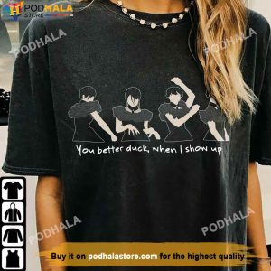 You Better Duck When I Show Up Wednesday Addams Shirt, The Addams Family