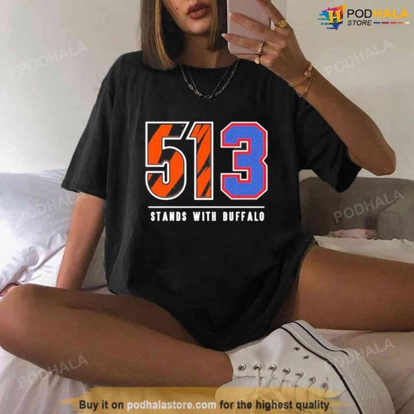 513 Stands With Buffalo Damar Hamlin Sweatshirt, Damar Hamlin Shirt