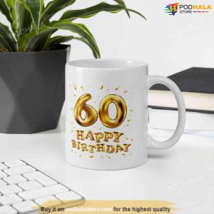 60th Birthday Gift For Men Grandpa Dad Husband Uncle, 60th Birthday Mug