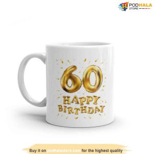 60th Birthday Gift For Men Grandpa Dad Husband Uncle 60th Birthday Mug 3
