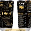 60th Birthday Gift Ideas Tumbler, 60 Year Old Gifts For Men, 1963 Birthday Gifts