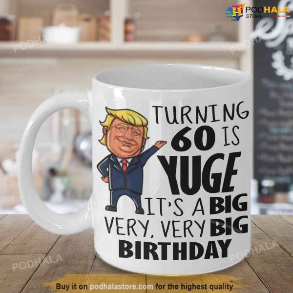 60th Birthday Mug for Dad Grandpa, Funny Coffee Mug Turning Sixty Gift