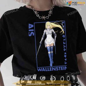 Ais Wallenstein Danmachi Portrait Unisex Hoodie 2