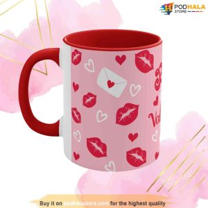 Baby Benito Is My Valentine Red Mug 11oz Un San Valentin Sin Ti 4