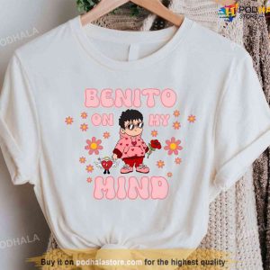 Bad Bunny Valentines Day Shirt, Benito On My Mind Valentines Gift