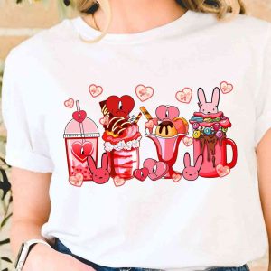 Bad Bunny Valentines Shirt, Valentine's Coffee Lover Tee, Benito TShirt